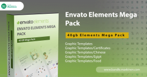 40GB Envato Elements Mega Pack Bundle
