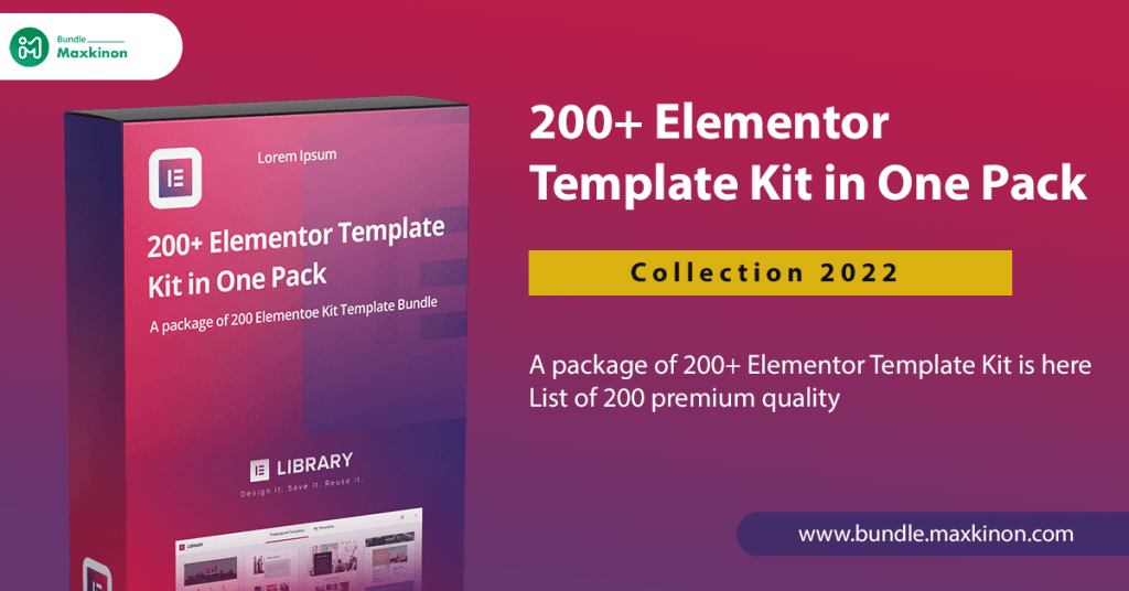 200+ Elementor Template Kit in One Pack